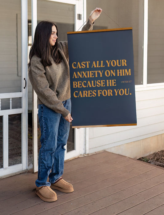 Poster: Cast All Your Anxiety