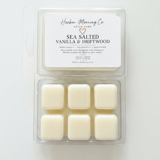 Sea Salted Vanilla & Driftwood | Wax Melts