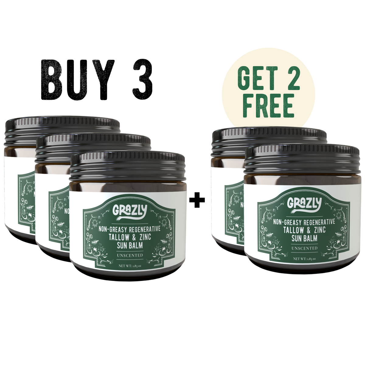 Regenerative Tallow & Zinc Sun Balm