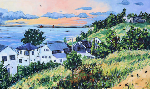 "Views of Stickney Ridge" Giclee Print on Paper or Canvas. Michigan Artist Christi Dreese