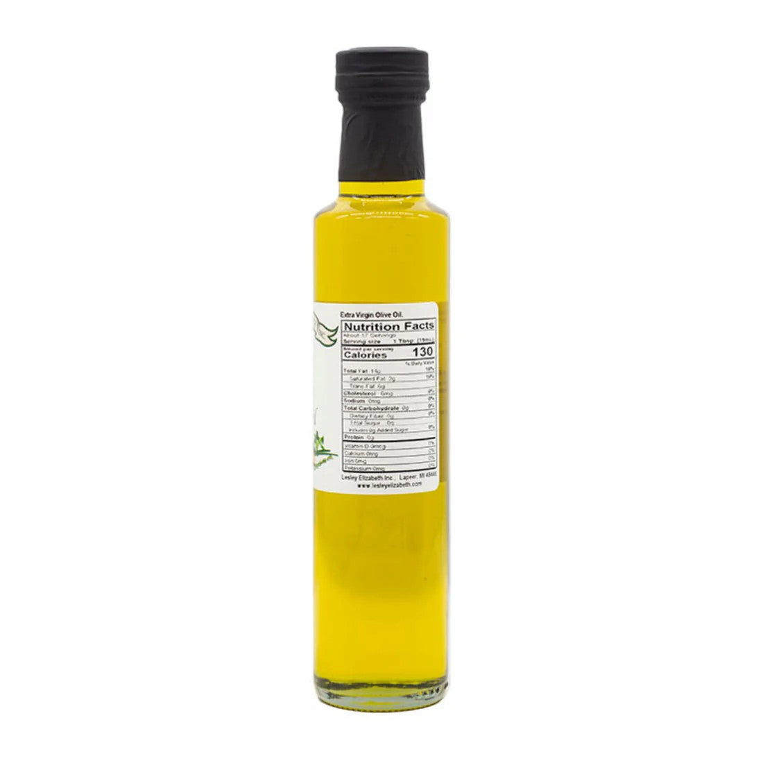 Lesley Elizabeth Extra Virgin Olive Oil, Dorica (250mL)