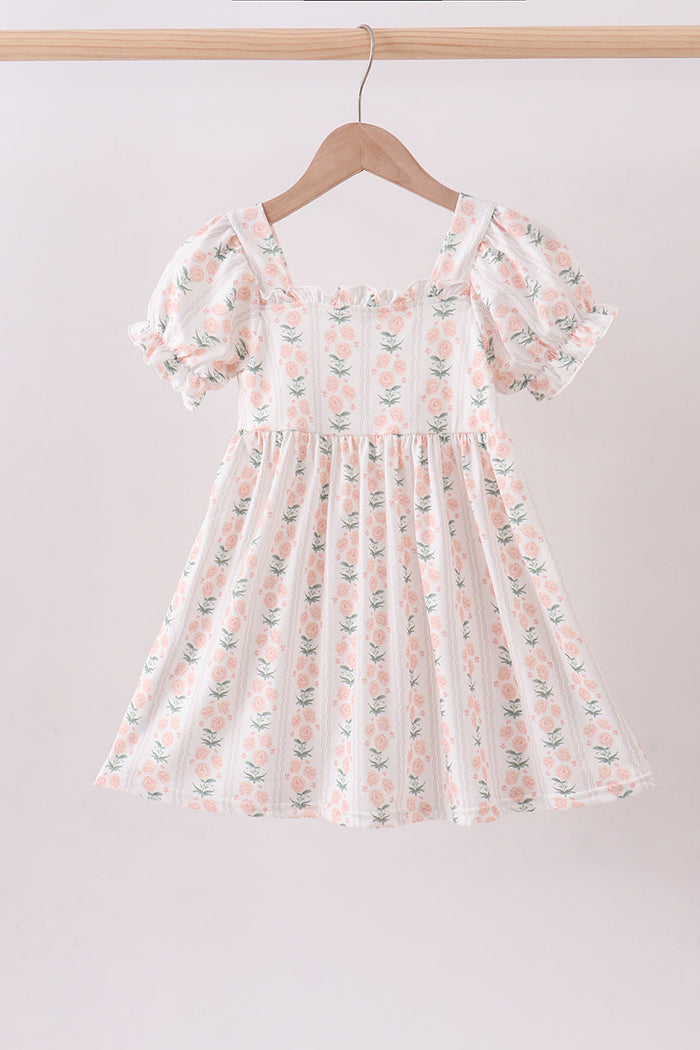 Sage floral mom&me dress