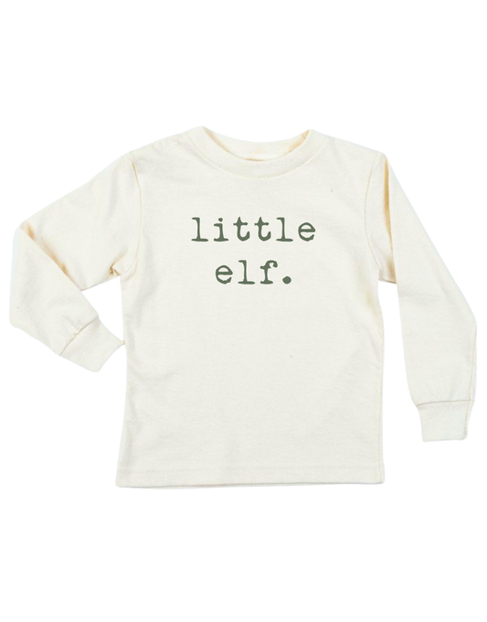 Little Elf Organic Kids T-Shirt Long Sleeve