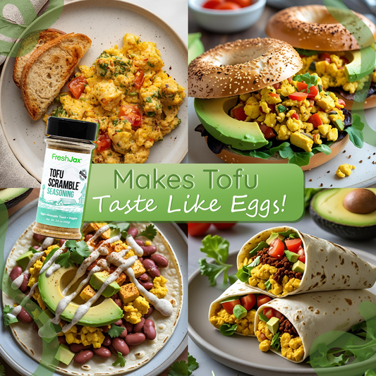Tofu Scramble Seasoning โ Make Tofu Taste Just Like Eggs!