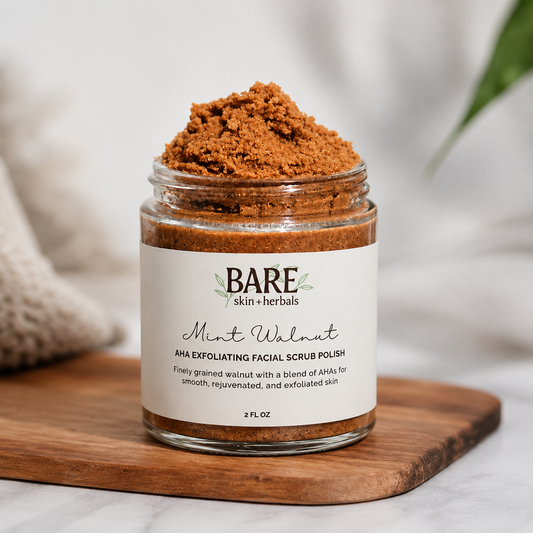 Mint Walnut Exfoliating Facial Polish