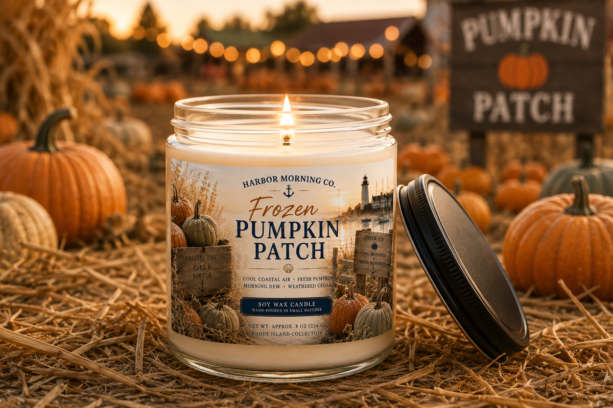 Frozen Pumpkin Patch | 8 oz Soy Candle