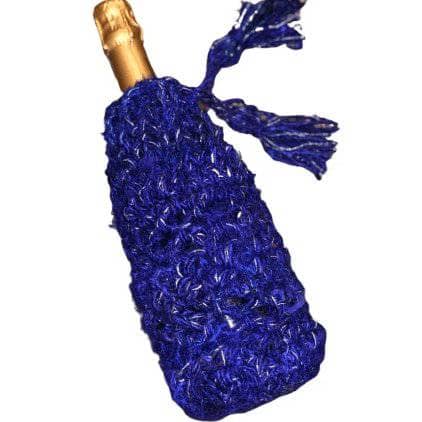 New Year's Eve Bottle Cover Crochet Pattern