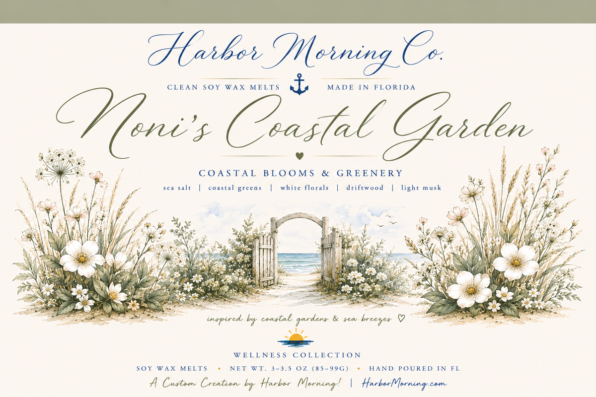 Noni’s Coastal Garden | Wax Melts