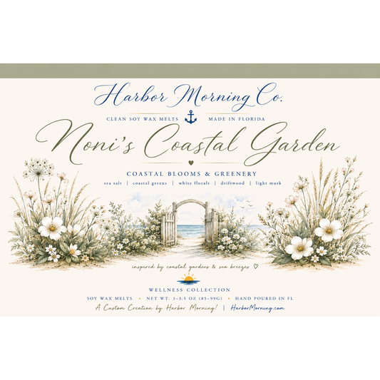 Noni’s Coastal Garden | Wax Melts