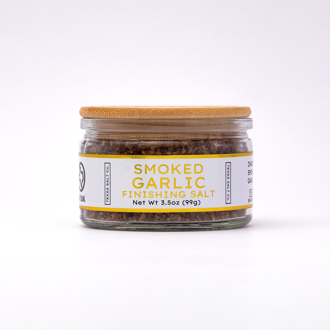 Smoked Garlic Finishing Salt