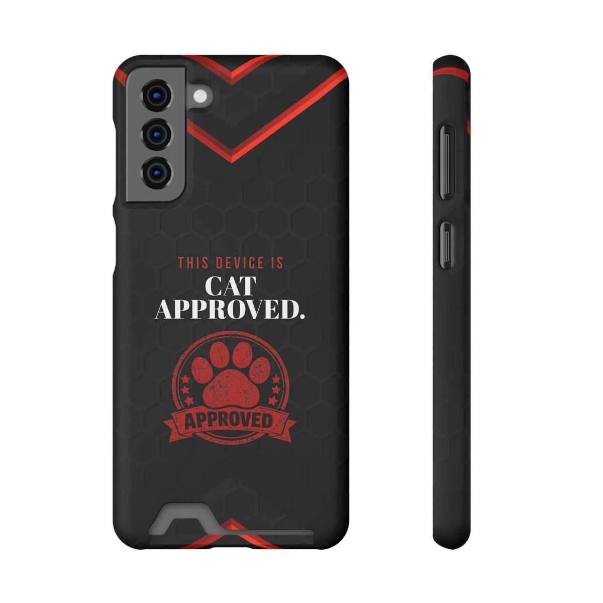 Cat Approved iPhone Case — Official Stamp Edition