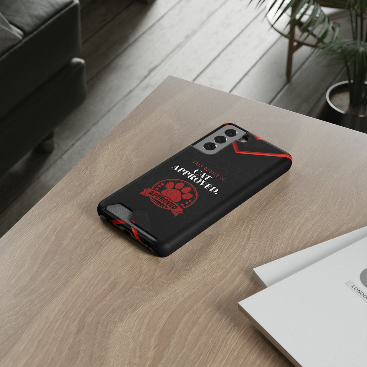 Cat Approved iPhone Case — Official Stamp Edition