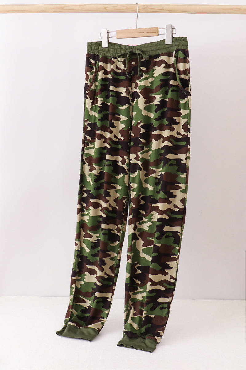 Classic Camo bamboo dad pants