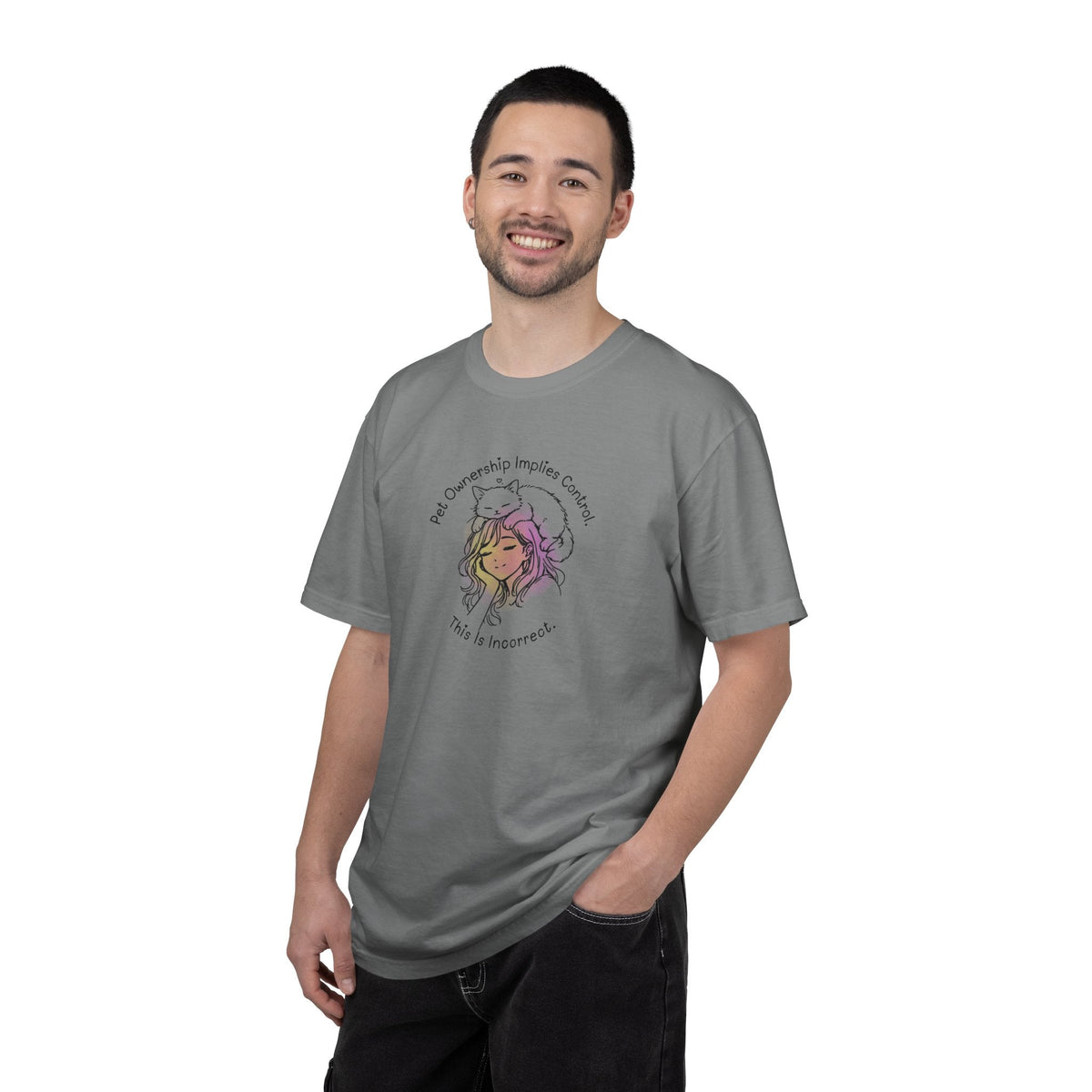 Pet Ownership Implies Control | Cat Humor T-Shirt
