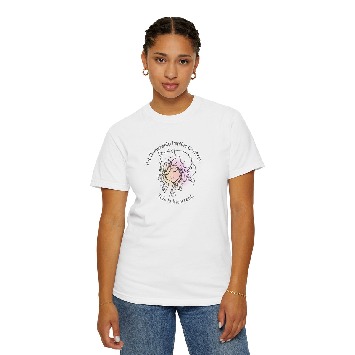 Pet Ownership Implies Control | Cat Humor T-Shirt