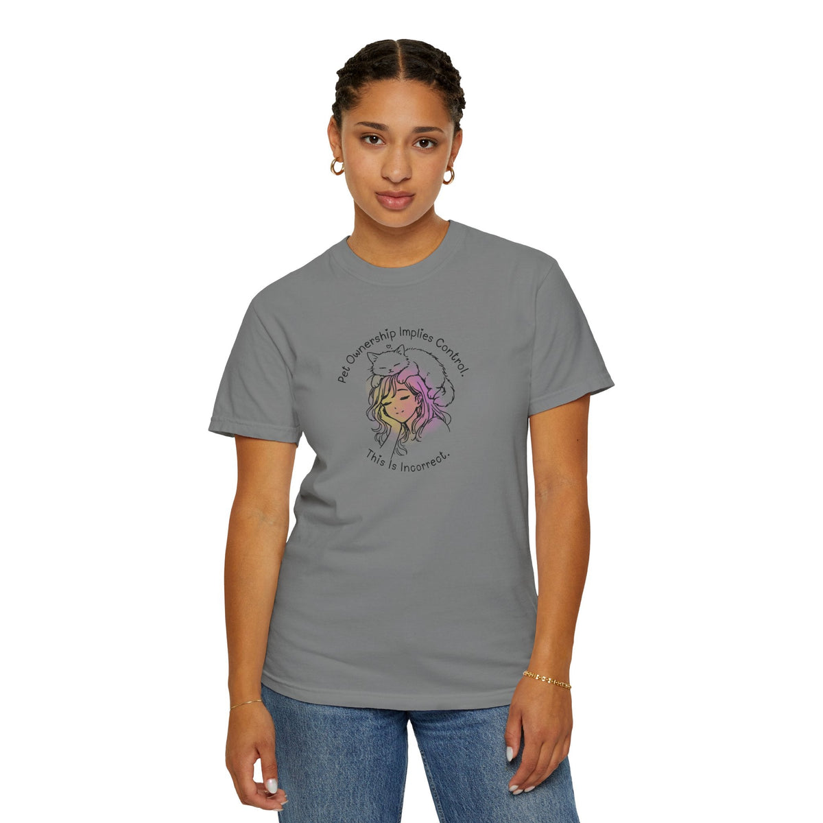 Pet Ownership Implies Control | Cat Humor T-Shirt