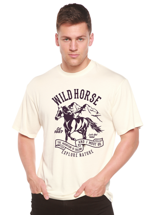 Wild Horse Spun Bamboo® Men's Bamboo Viscose/Organic Cotton Short Sleeve Graphic T-Shirt