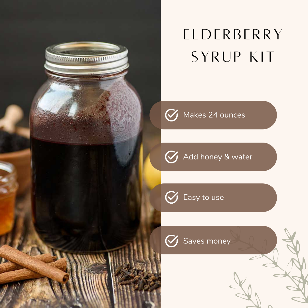 DIY Elderberry Syrup Kit to Make Your Own