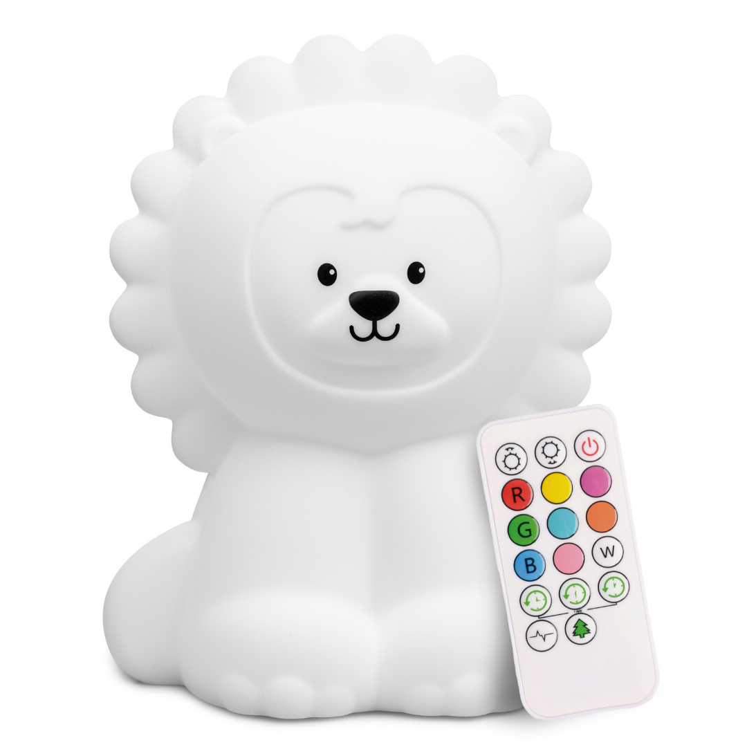 LumiPets® Luther the Lion- Children's Touch Night Light