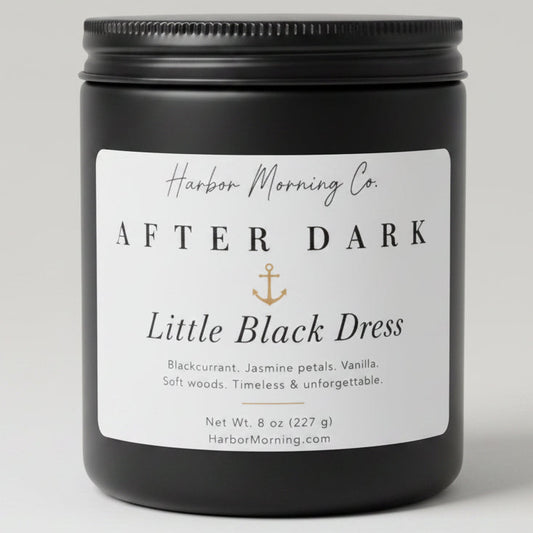 Little Black Dress | 8 oz Soy Candle