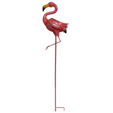 36" LED Flamingo Stake