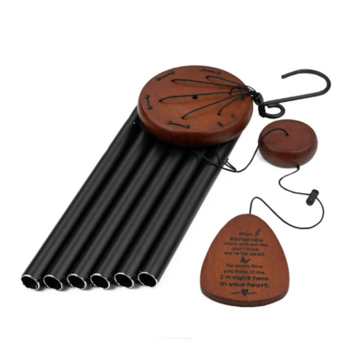 Memorial Serenity Wind Chimes - Thoughtful Gift For Special Occasions or Reflections 32”