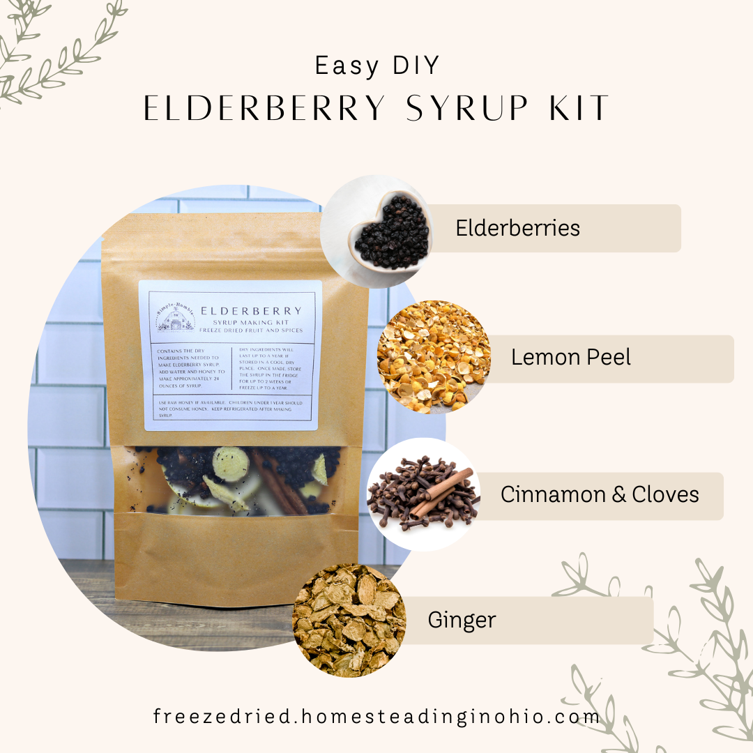 DIY Elderberry Syrup Kit to Make Your Own