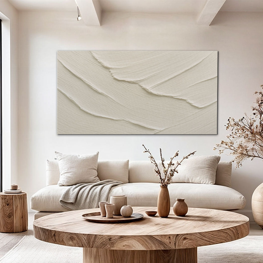 Abstract Minimalist Wave Wall Art II