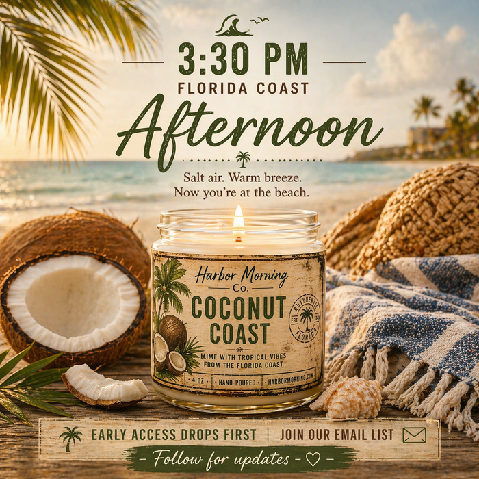 Coconut Coast | 8 oz Soy Candle