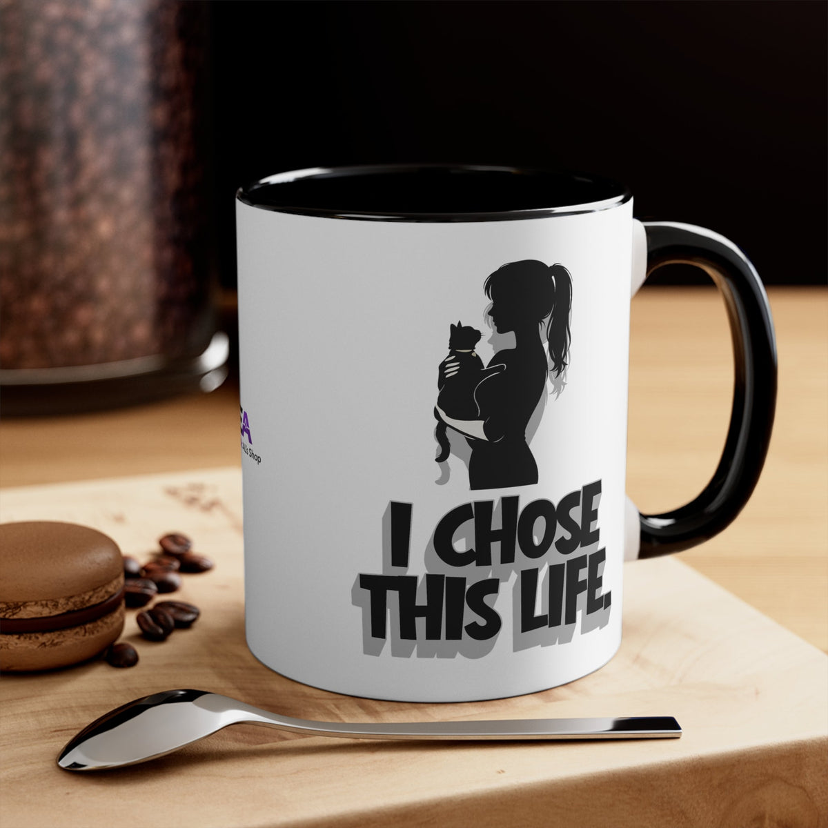 I Chose This Life Cat Lady Mug | Sassy Cat Lover Coffee Cup