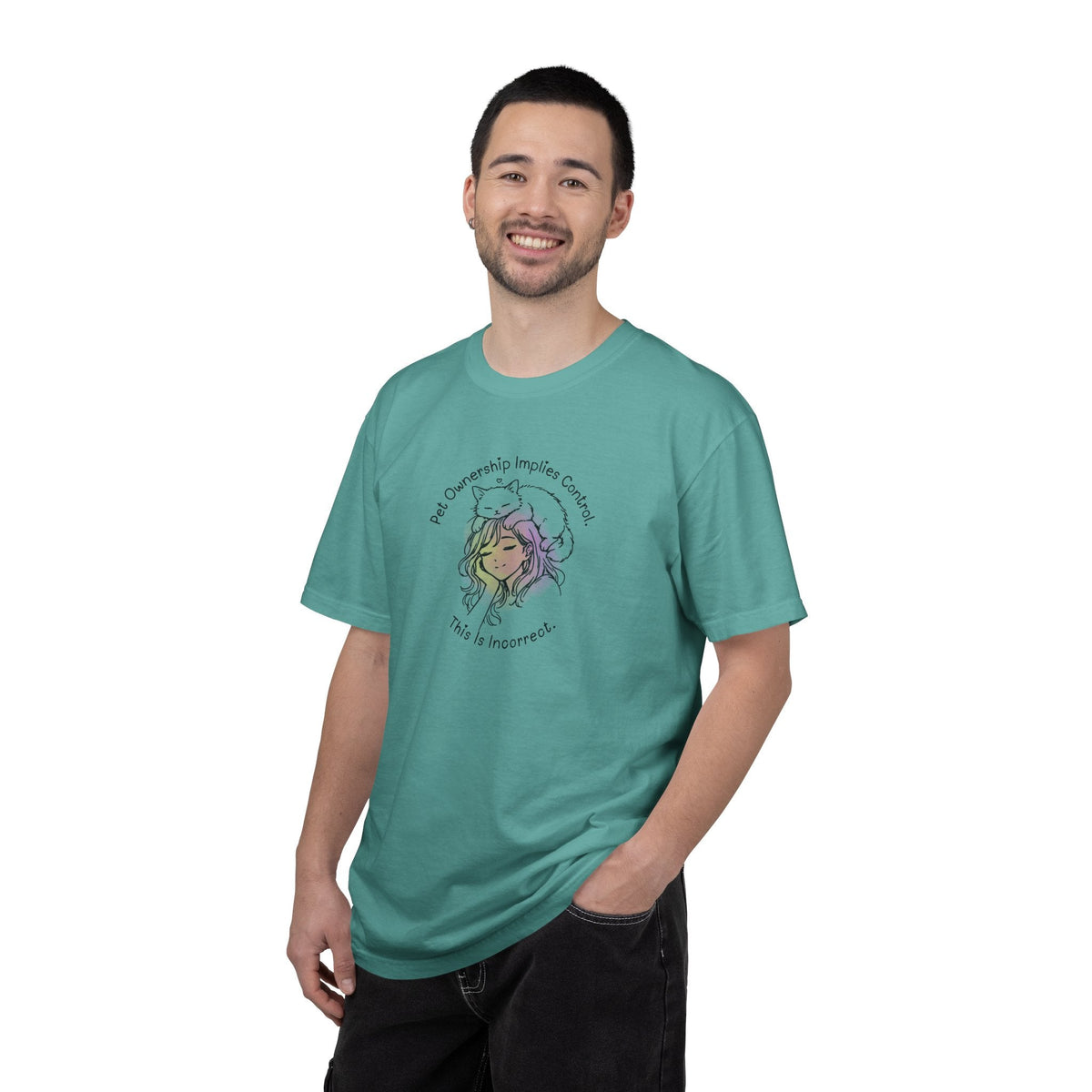 Pet Ownership Implies Control | Cat Humor T-Shirt