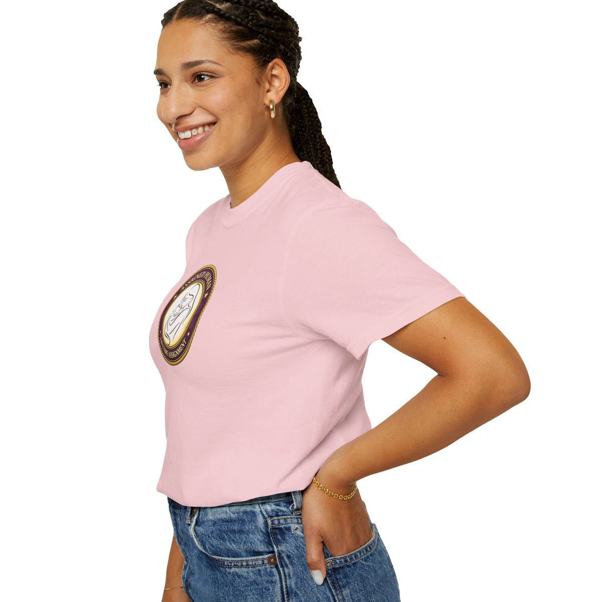 Assigned Human – Lifetime Assignment T-Shirt | Cat Lover Seal Tee