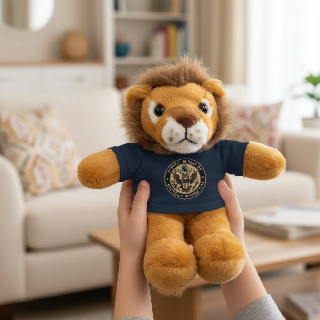 Emotional Support Cats Plush Toy (Jaguar or Lion)