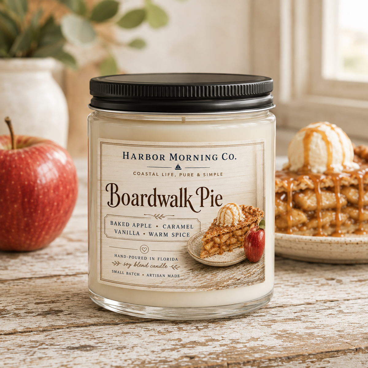 Boardwalk Pie | 8 oz Soy Candle
