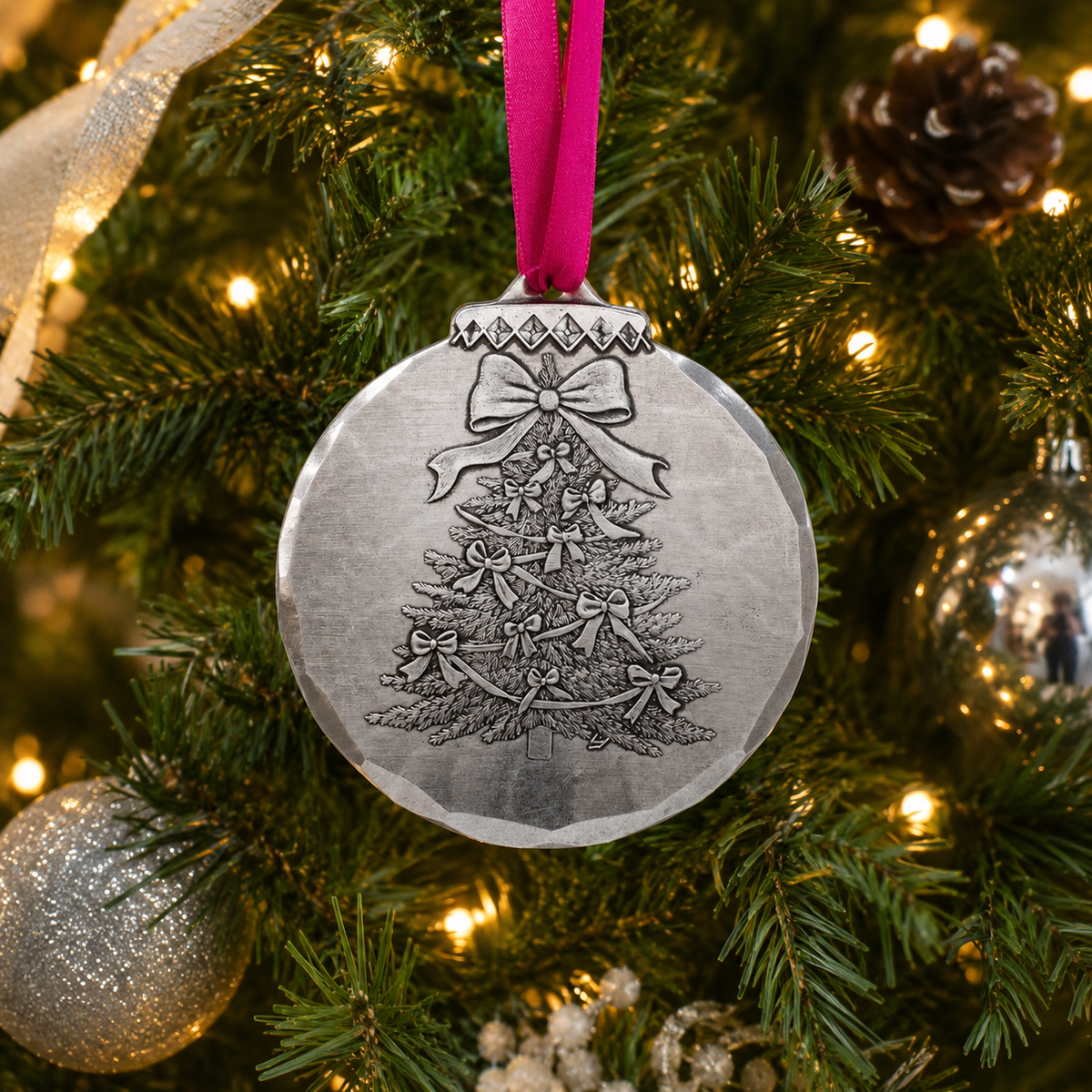 Bows of Joy Christmas Ornament
