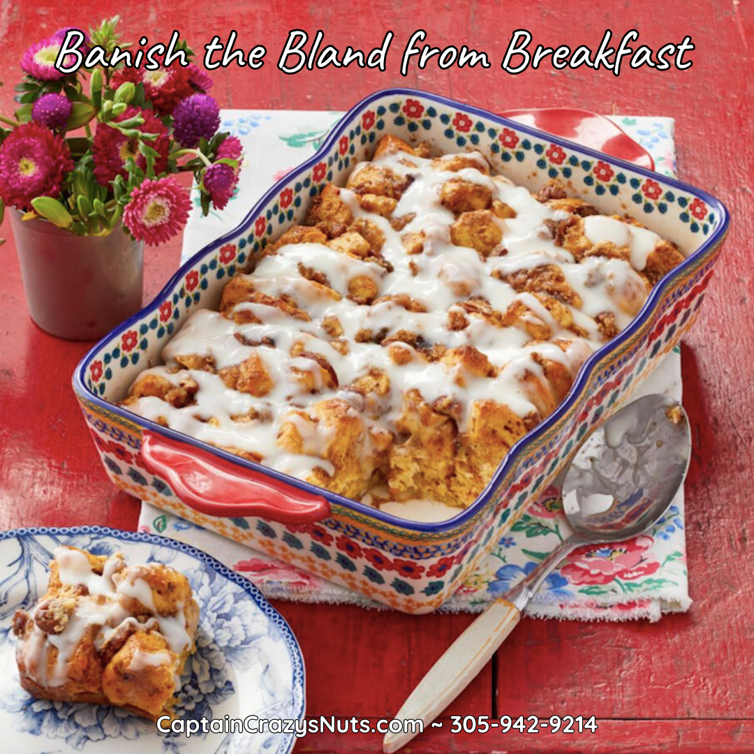 Cinnamon Sugar Roasted Pecans