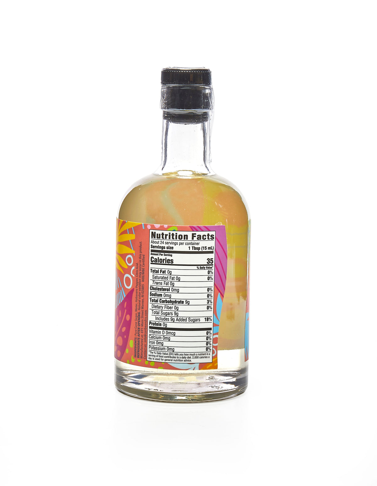Habanero Flavored Syrup