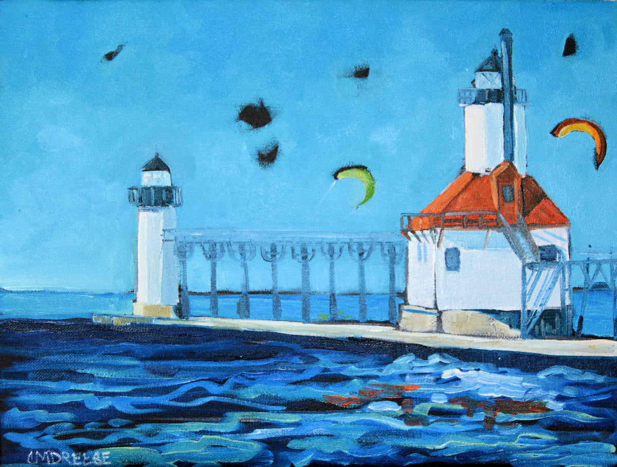 "St. Joseph Lighthouse"  Print- Wall Art Home Decor