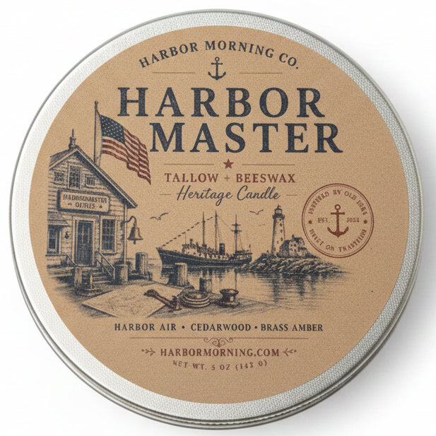 Harbor Master – Tallow & Beeswax Heritage Candle | Trading Post Collection
