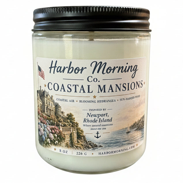 Coastal Mansions | 8 oz Soy Candle