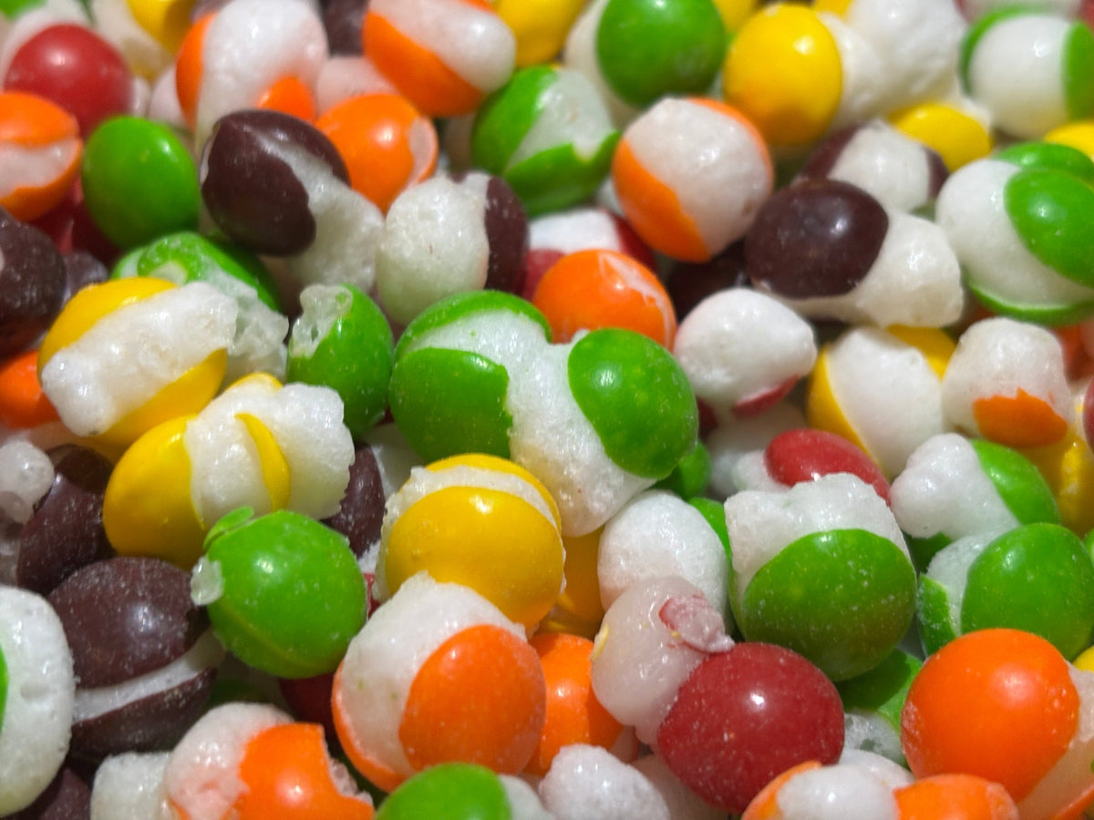 Freeze-Dried Rainbow Drops