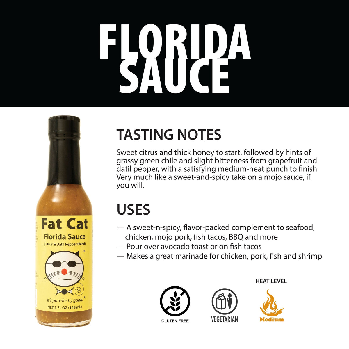 Florida Sauce Citrus and Datil Pepper Blend