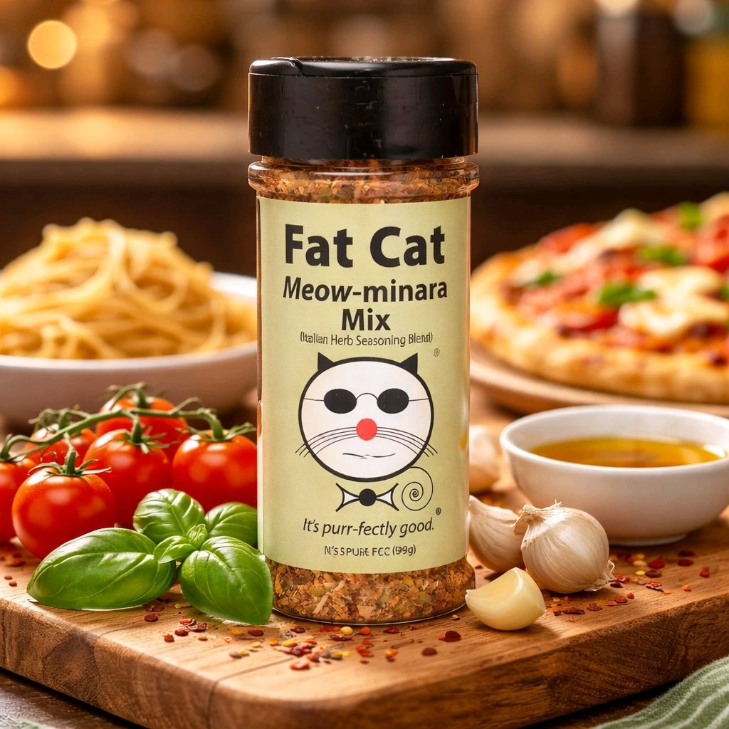 Meow-minara — Italian Herb Seasoning Blend