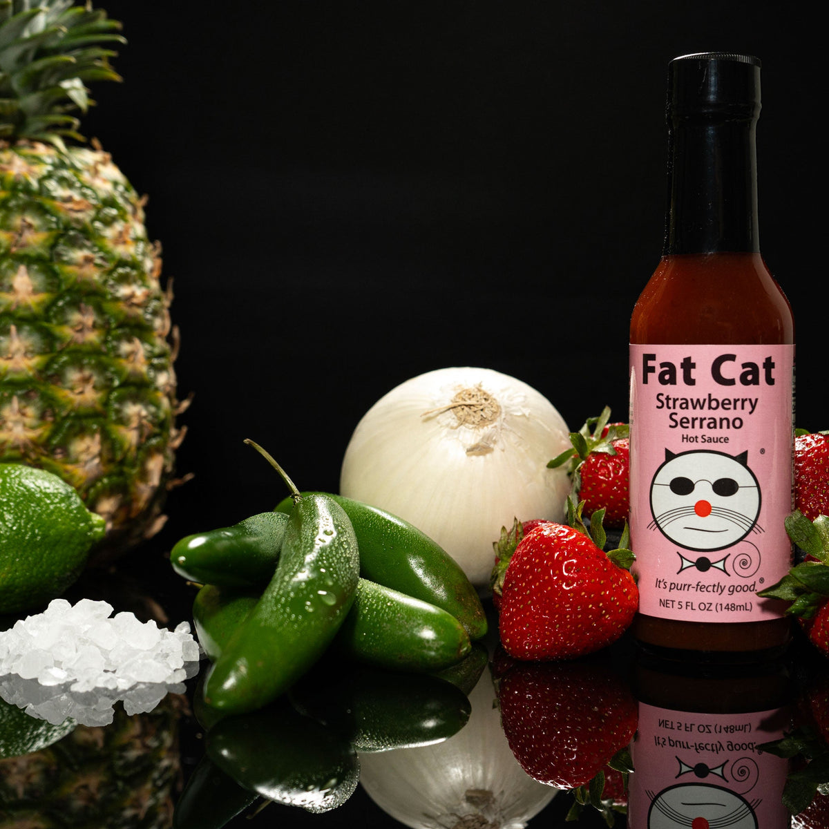 Strawberry Serrano Hot Sauce