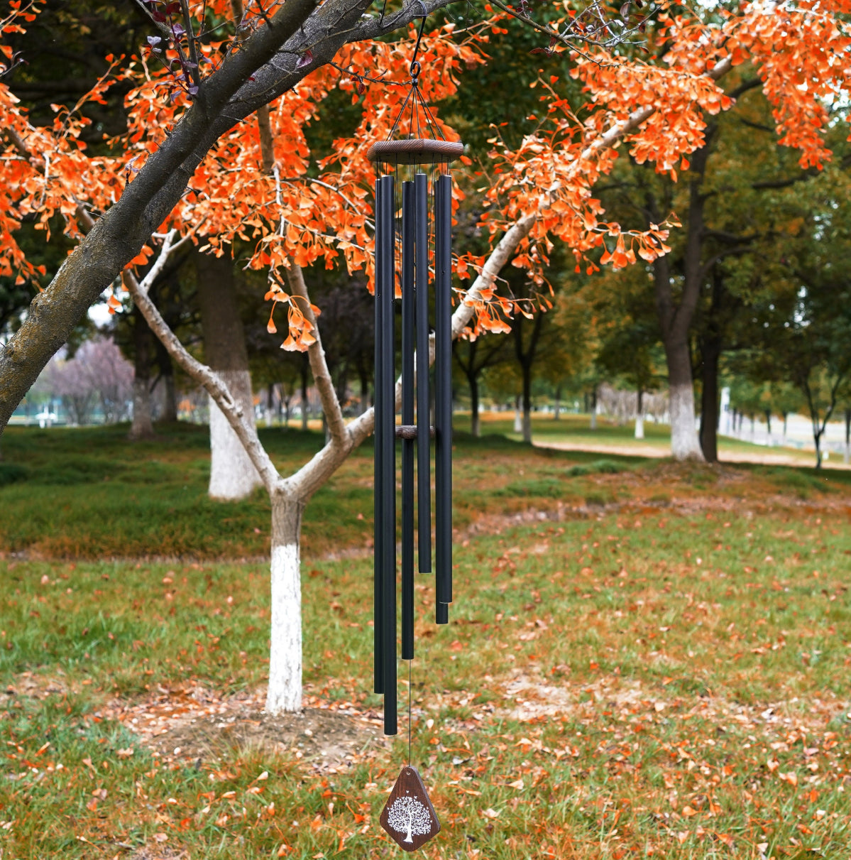 Memorial Serenity Large Deep Tone Wind Chime Church Bells, Thoughtful Gift For Special Occasions or Reflections 55”