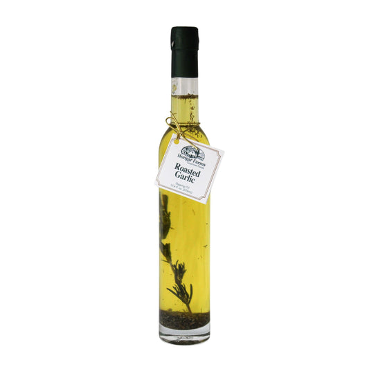 Roasted Garlic Infused Extra Virgin Olive Oil Blend, Tall Round (375mL)
