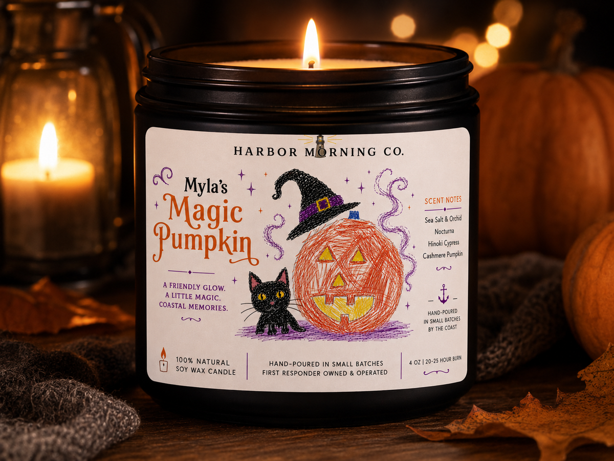 Myla's Magic Pumpkin | 8 oz Soy Candle