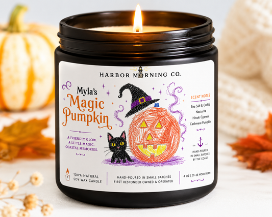 Myla's Magic Pumpkin | 4 oz Soy Candle
