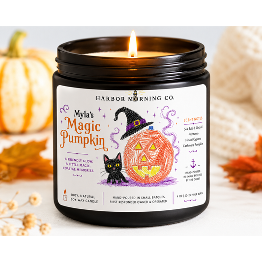 Myla's Magic Pumpkin | 4 oz Soy Candle