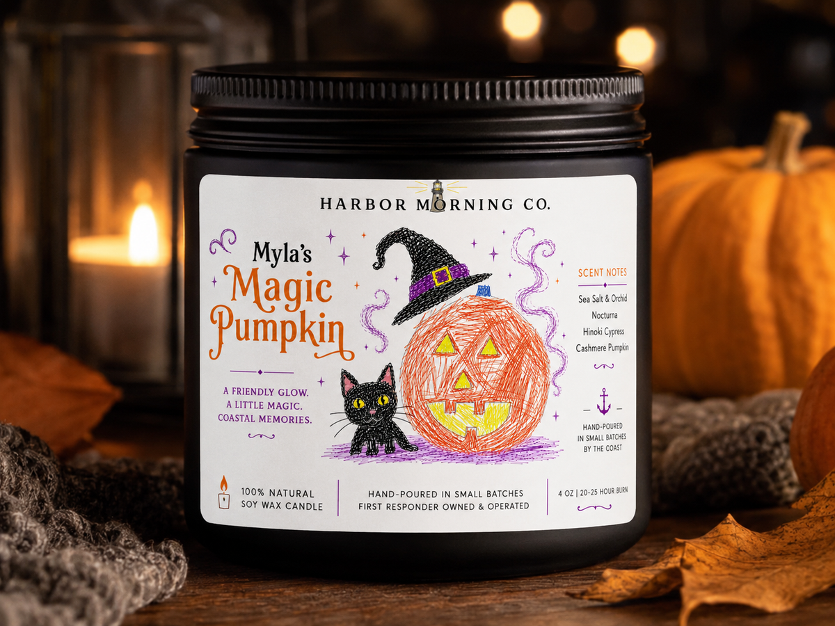 Myla's Magic Pumpkin | 8 oz Soy Candle